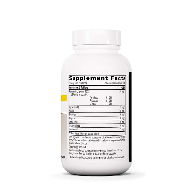 [Australia] - Integrative Therapeutics Bio-Zyme - Systemic Enzymes* - Full-Strength Pancreatic Enzyme Complex to Support Digestive Health* - 200 Tablets 