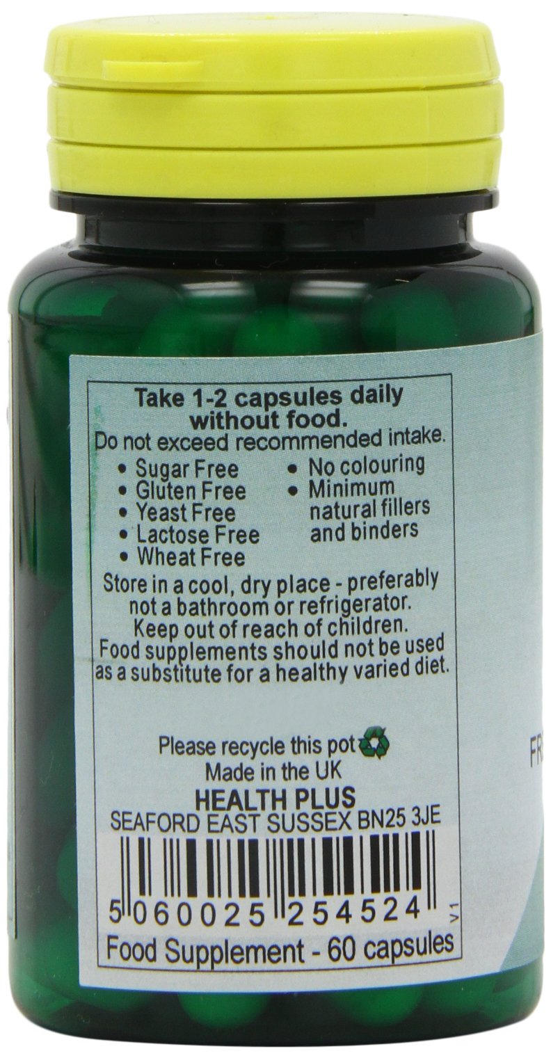 [Australia] - Health Plus Amino L-Lysine HCL 500mg Amino Acid Supplement - 60 Capsules 