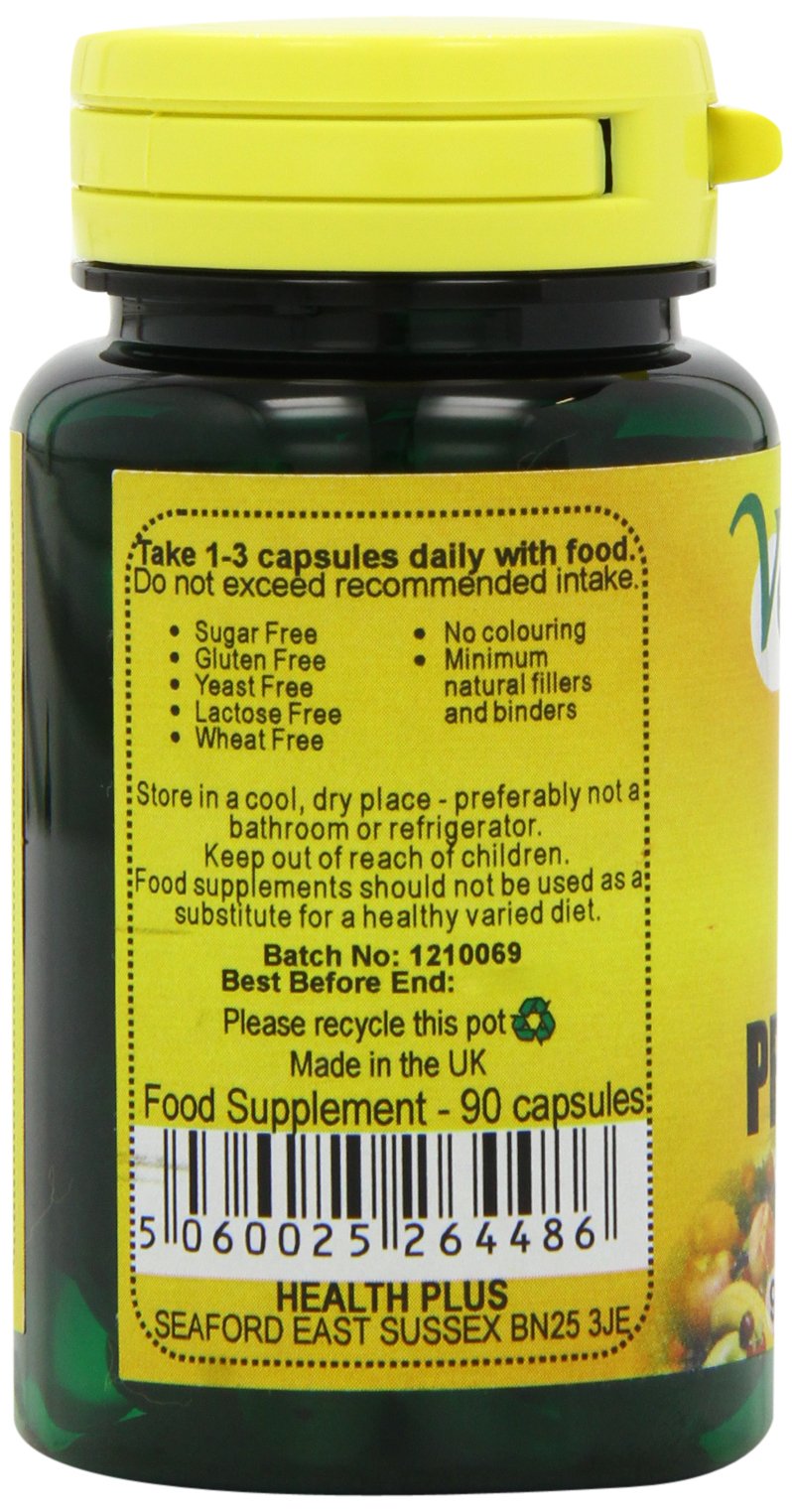 [Australia] - Veganicity 500mg Vegan Evening Primrose Oil Women's Health Supplement - Capsules, 90 Count (Pack of 1) 