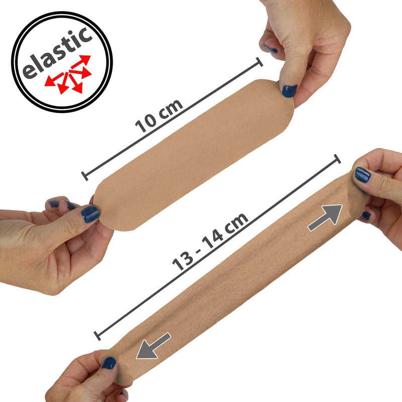 [Australia] - BB Sport 6 Rolls Kinesiology Tape Muscle Support Tape 5 m x 5 cm E-Book Application Examples Muscle Support Elastic Strapping Tape, Colour:Beige Beige 