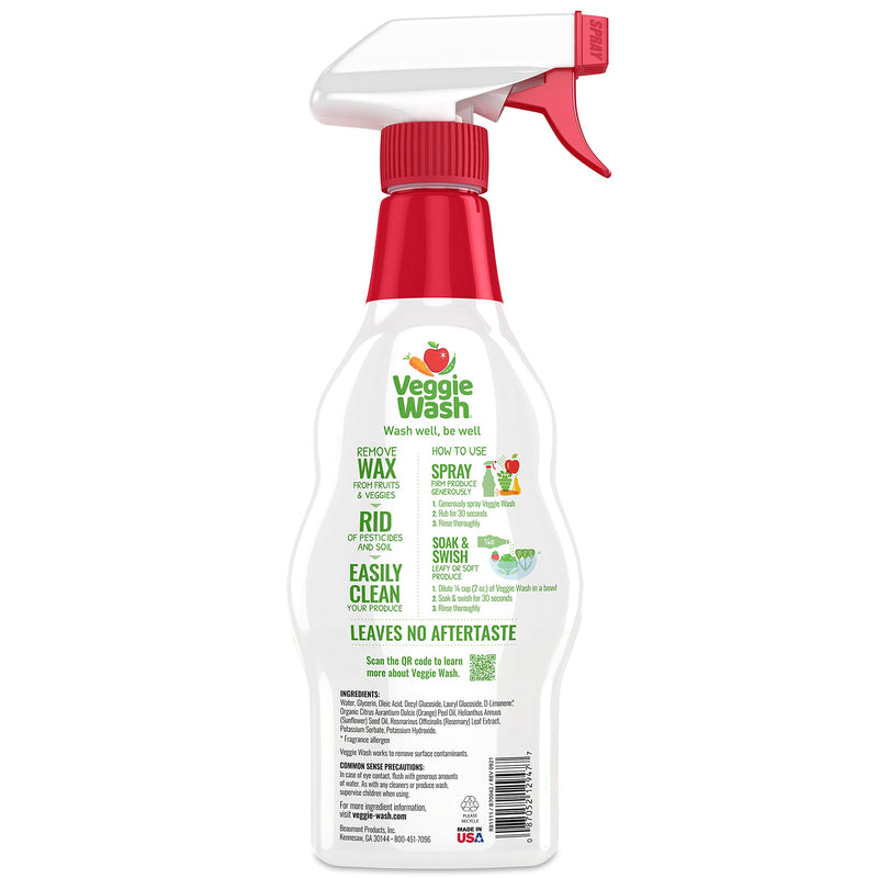 [Australia] - Veggie Wash Fruit & Vegetable Wash, Produce Wash and Cleaner, 16-Fluid Ounce 