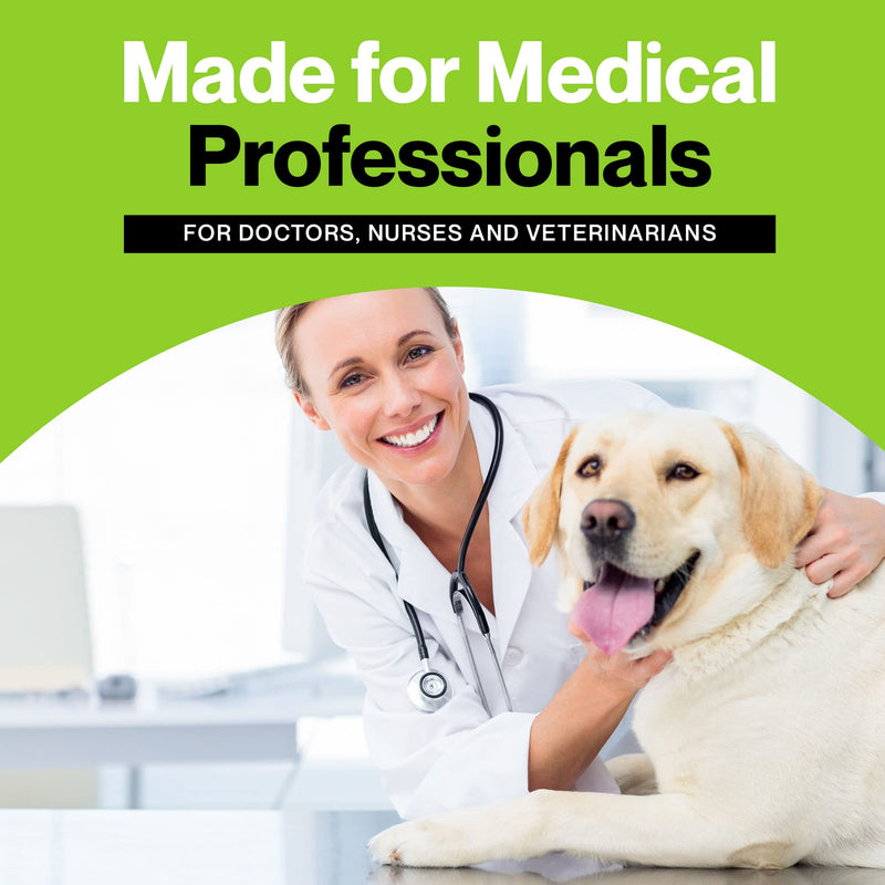 [Australia] - Durabasics Classic 3, Cardiology 3 & Cardiology 4 Stethoscope Accessories Kit for Littman Stethoscope Replacement Parts & Littmann Stethoscope Parts - Fits Classic III, Cardiology III & IV - Black 