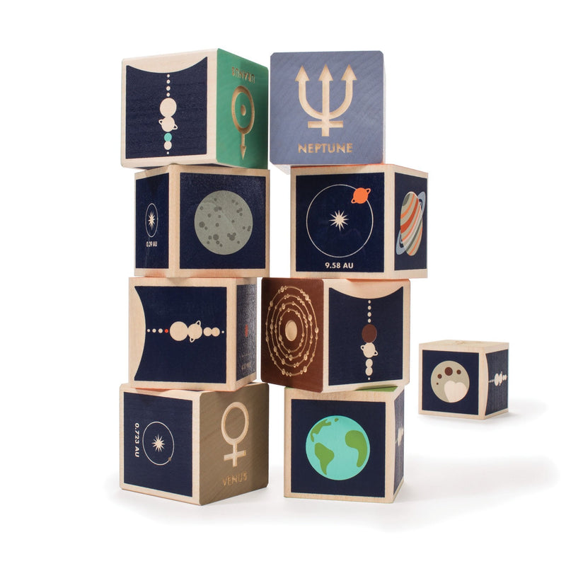 [Australia] - Uncle Goose Planet Blocks - Made in The USA 