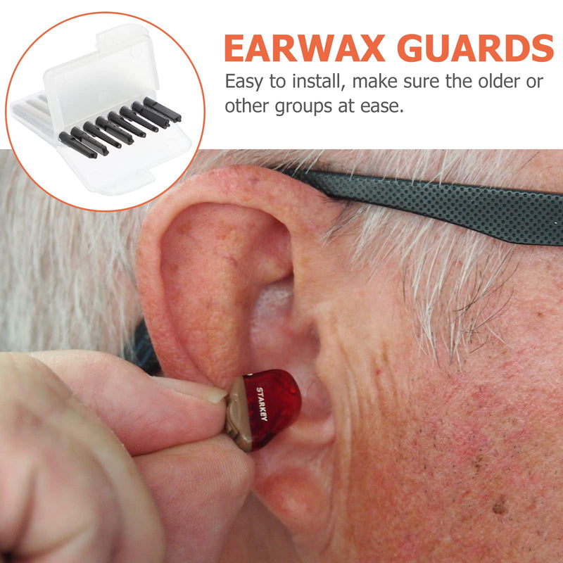 [Australia] - Healifty 1 Set Hearing Aid Wax Guard Filter for Phonak Widex Resound Wax Traps Hear Clear Cleaning kit Accessory 