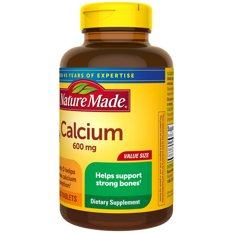 [Australia] - Nature Made Calcium 600 mg with Vitamin D3, 220 Tablets 