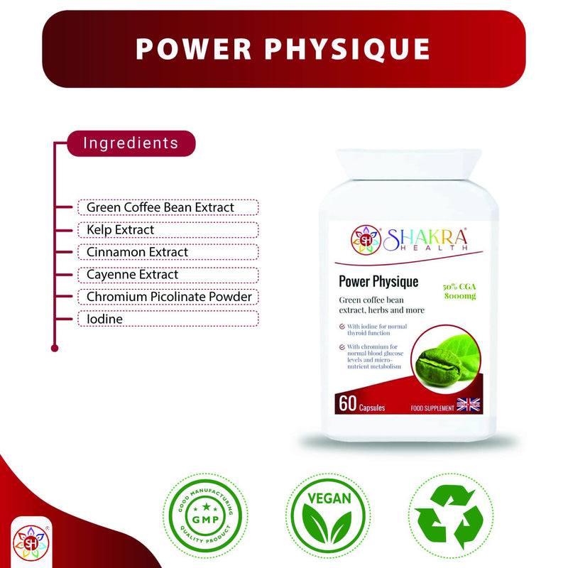 [Australia] - Power Physique | Unique High Strength Slimming & Energy Formula - Spirituality, Science & Supplements by Shakra Health 