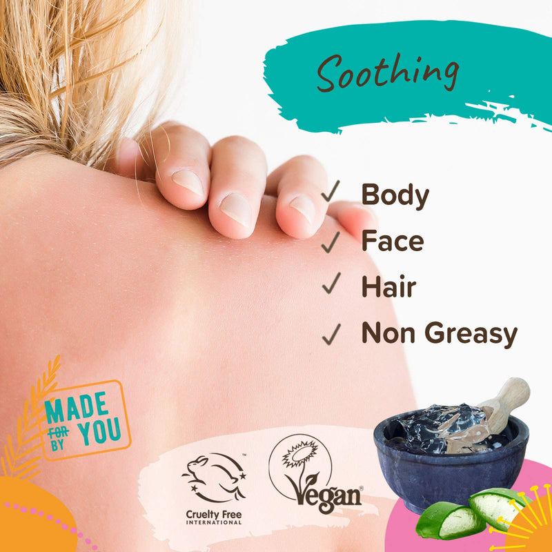 [Australia] - Naissance Aloe Vera Gel (no. 707) 500g - Cruelty Free and Vegan - Cooling, Soothing and Moisturising for All Skin Types 
