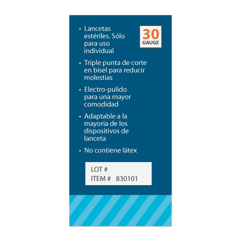 [Australia] - EasyTouch Twist Lancets - 30 G, (100 per Box) 
