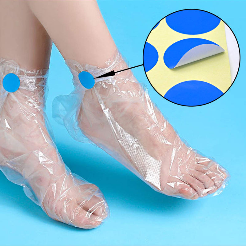 [Australia] - Bettli Paraffin Bath Liners Clear Plastic Disposable Booties Feet Covers Bags Plastic Socks Liners for Hot Spa Wax Treatment Pack of 200 