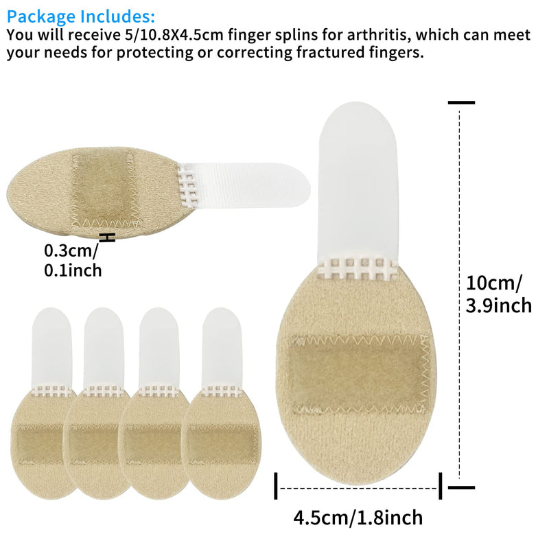 [Australia] - Lechengjia Acteso Neoprene Finger Clip Bracket - Damage Support for Mallet Finger and Broken Finger Finger Clip Protection (complexion) 
