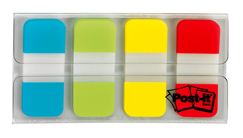 [Australia] - Post-it Tabs.625 in Solid, Aqua, Lime, Yellow, Red, 10/Color, 40/Dispenser (676-ALYR) 