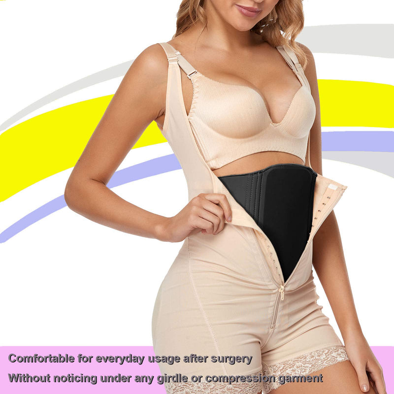[Australia] - Abdominal Compression Board | Ab Board Post Surgery Liposuction | Taba Op Lipo Foam Belly Flattening Ab Board | lipo foams and boards 102 BLACK 