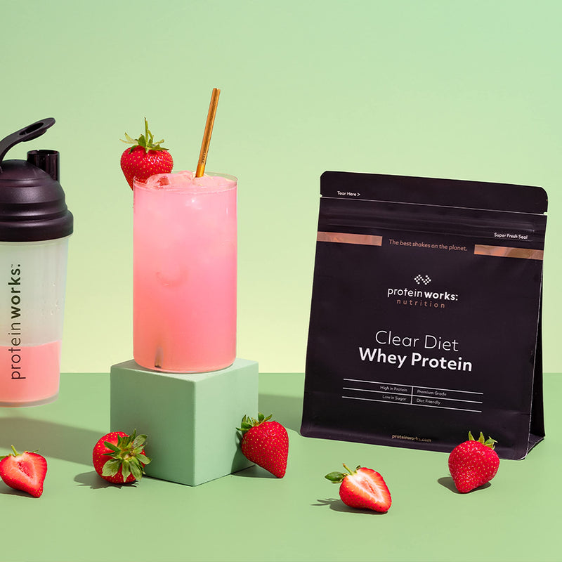 [Australia] - Protein Works - Clear Diet Whey Protein Isolate Powder | Refreshing High Protein Drink | Pina Colada Classic | 500g 