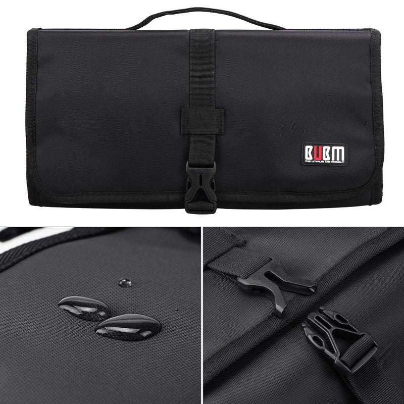 [Australia] - KEESIN Portable Travel Bag, Storage Organizer Case for Dyson Airwrap Styler and Attachments (Black) Black 