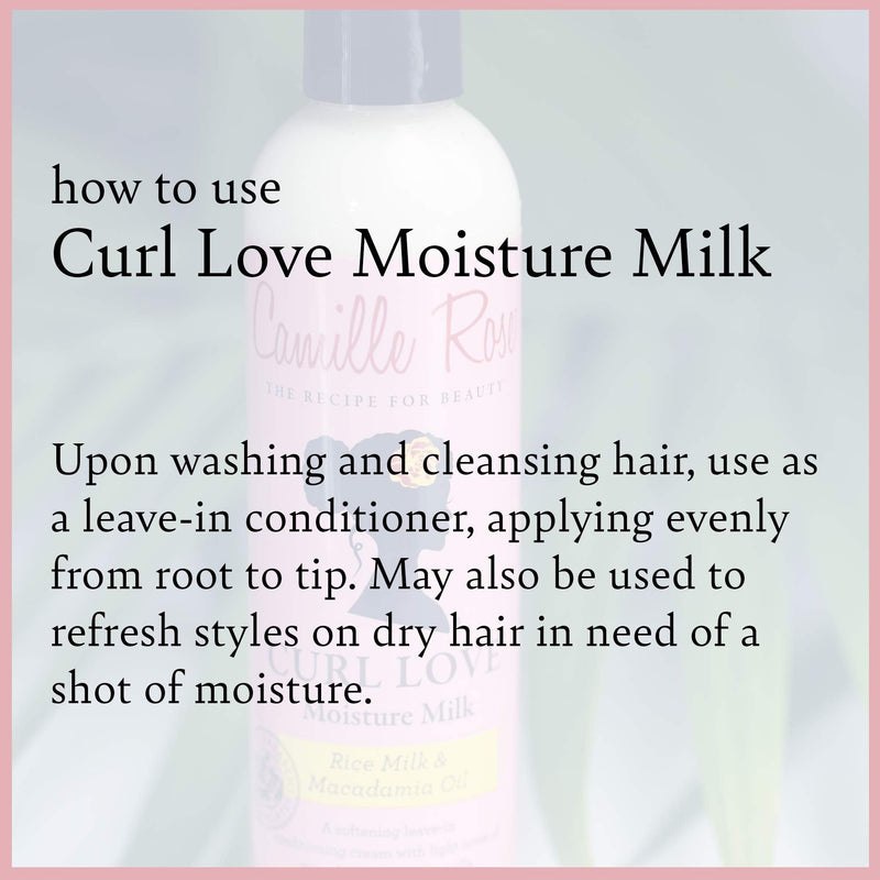 [Australia] - Camille Rose Naturals Curl Love Moisture Milk, 8.0 fl. oz. 