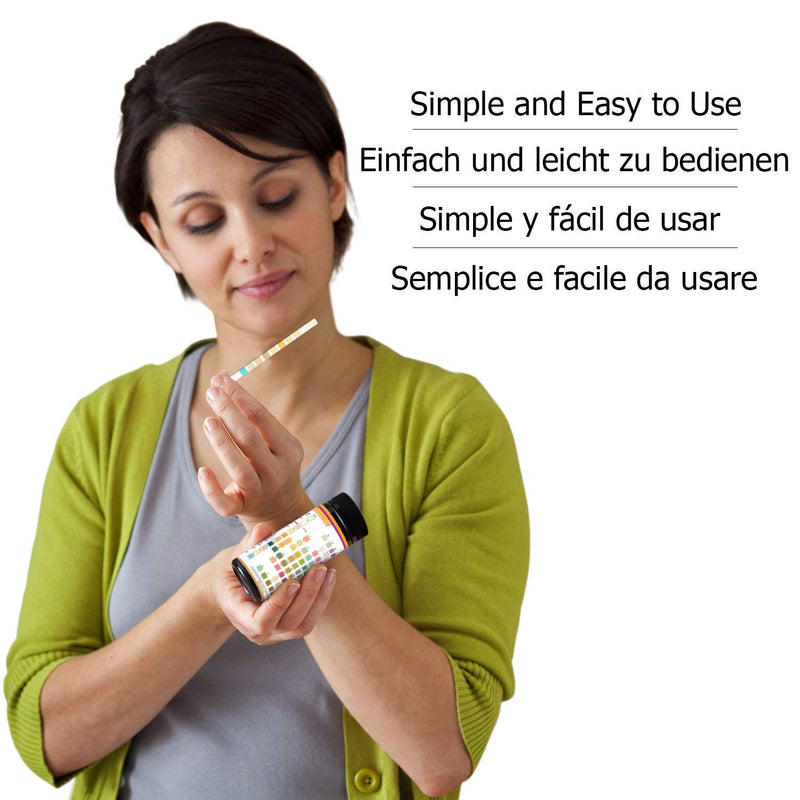 [Australia] - UTI Urine Test Strips. Urinary Tract Infection Strip. Simple, Fast and Accurate Results. Urinalysis Home Testing Stick Kit for Ketone, pH, Glucose, Nitrite, Leukocytes to Help Monitor Your Health. 1 Bottle 