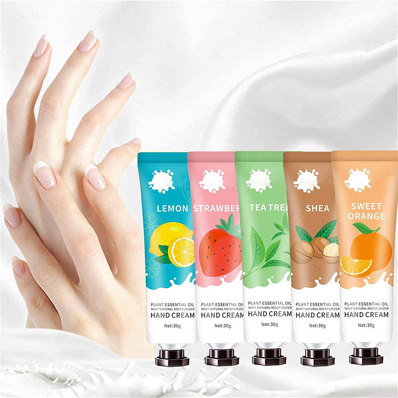 [Australia] - 18 Pack Hand Cream for Dry Cracked Hands, Moisturizing Hand Cream Gift Set Travel Size Hand Lotion With Shea Butter Natural Aloe and Vitamin E For Body & Working Hands & Dry Skin 18Pack-A 