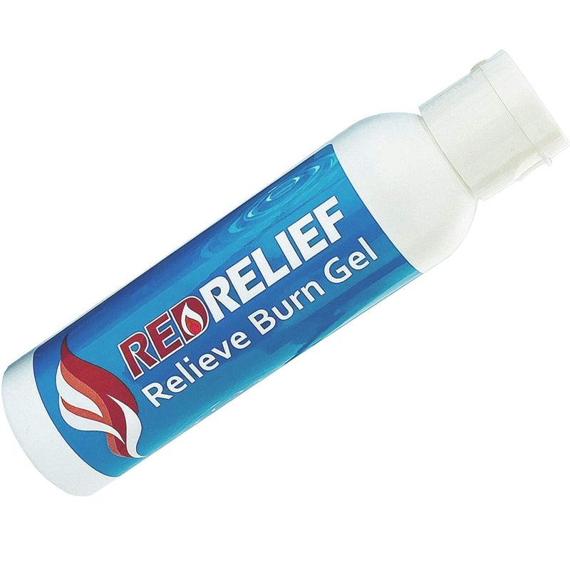 [Australia] - RedRelief Emergency Burn Gel 120ml Bottle - Soothing and Cooling Gel Dressing for Burns, Scalds and Sunburn 