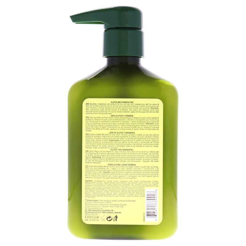 [Australia] - CHI Naturals with Olive Oil, Hair and Body Conditioner, 340 ml 