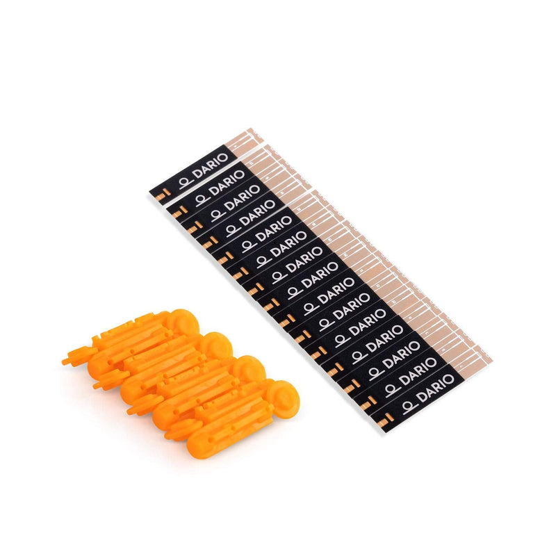[Australia] - Dario Test Strips and Lancets Bundle Set (100 of Each) for Your Dario Blood Sugar Level Smart Monitoring Kit for Diabetes Care Bundle & Save On Supplies 