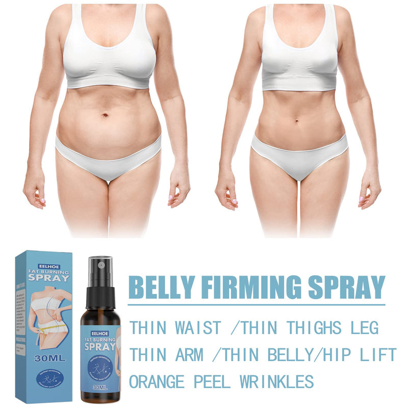 [Australia] - 2 Pcs Skin Tightening Spray, Saggy Skin Firming Herbal Spray, Men's Women's Thigh and Butt Fast Cellulite Cream, Suitable for all Skin Body Spray, 2 x 30 ml 