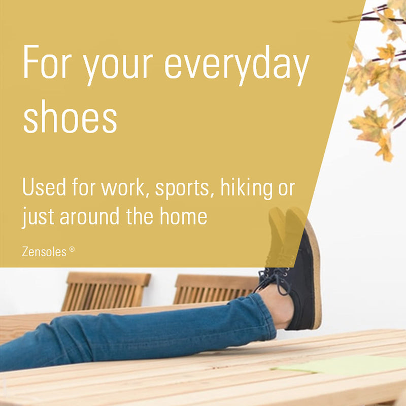 [Australia] - Cushioned Gel Insoles for Men and Women with Orthotic Arch Support. Shock Absorbing with Soothing Comfort and Massage. UK Sizes Blue Large (UK Size 8-11) 