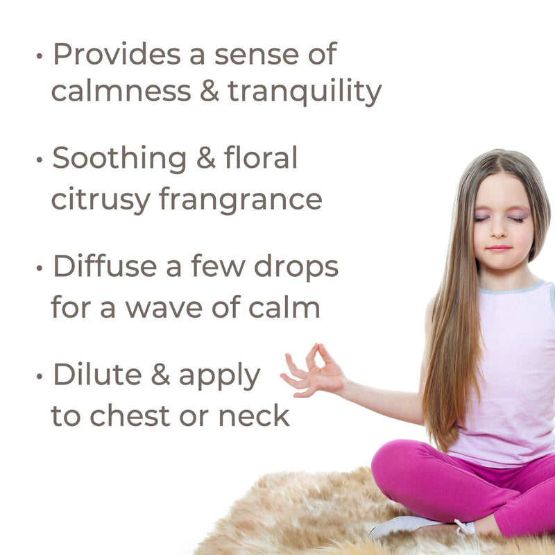 [Australia] - Plant Therapy Kidsafe Calming The Child Synergy Pre-Diluted Roll-On 10mL (1/3 oz) 100% Pure, Therapeutic Grade 