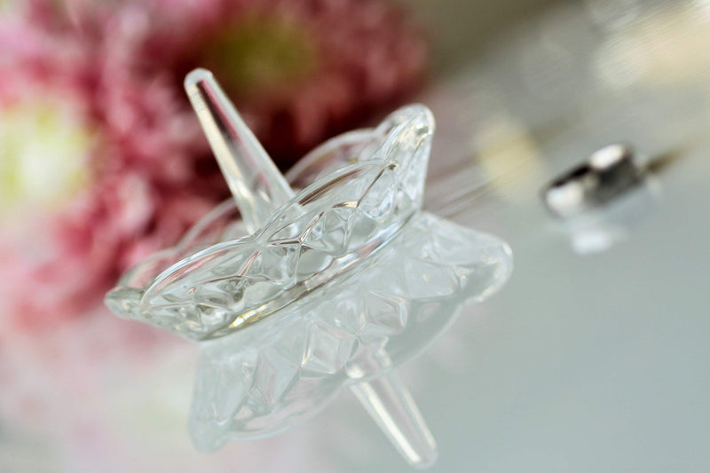 [Australia] - Barski - Cut Crystal - Ring Holder - 3.25" height - Made in Europe 