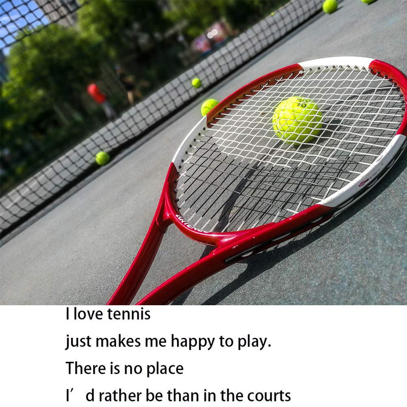 [Australia] - FUSTYLE Tennis Makes Me Happy Keychain Tennis Jewelry Gifts Tennis Lovers Gifts for Tennis Players, Coaches & Tennis Teams silver 