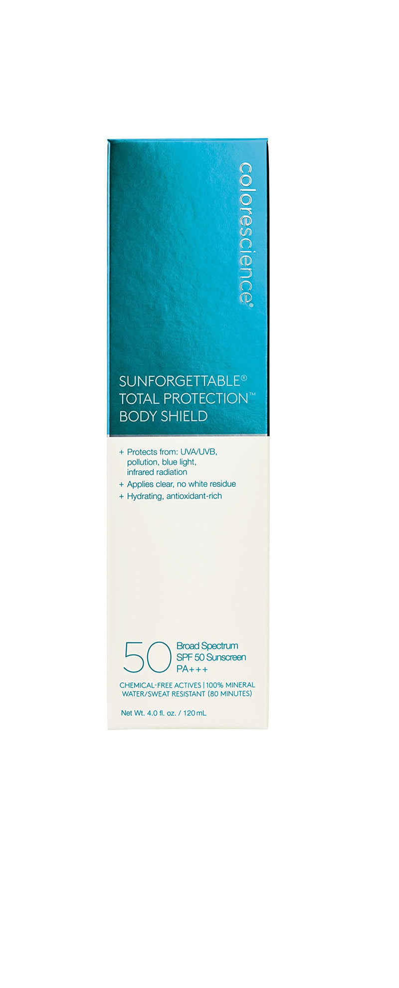 [Australia] - Colorescience Sunforgettable Total Protection SPF 50 Body Shield, 4 fl. oz. 