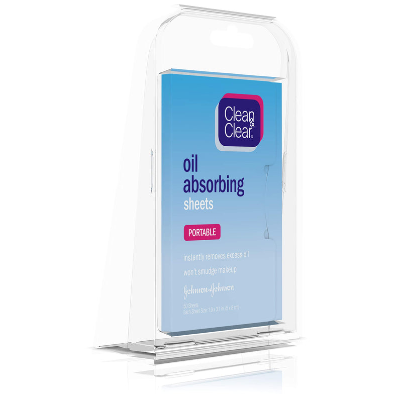 [Australia] - CLEAN & CLEAR Oil Absorbing Sheets 50 Each (Pack of 3) 
