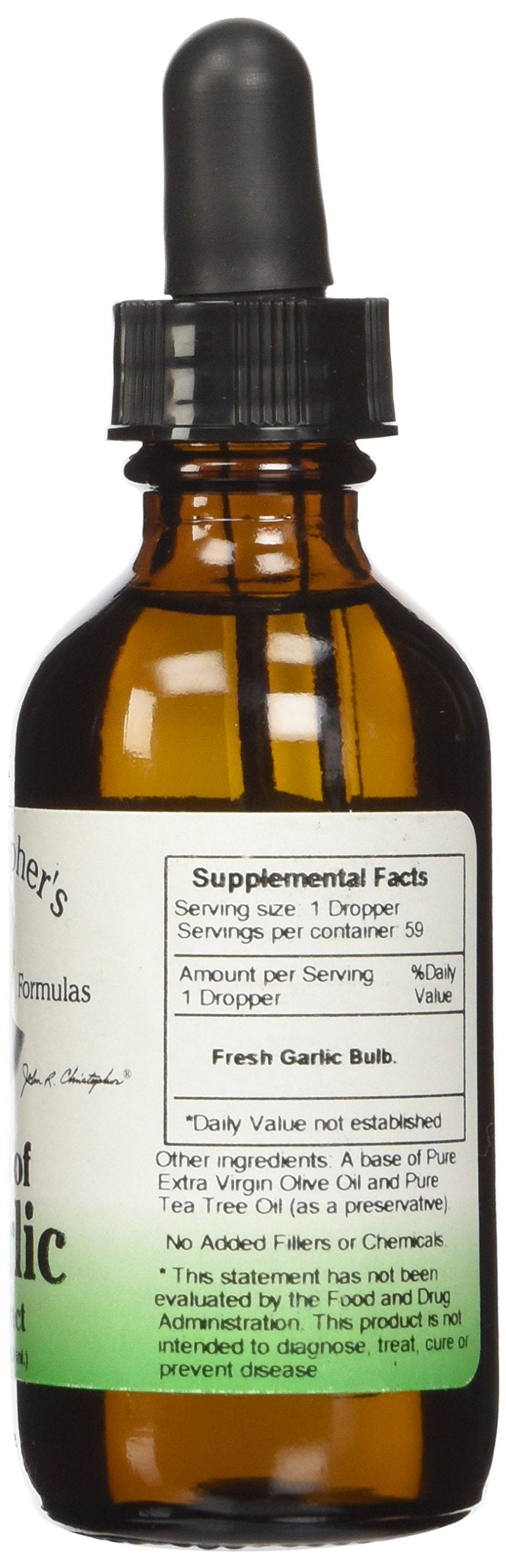 [Australia] - Dr. Christopher's Original Formulas Oil of Garlic 2 Oz 