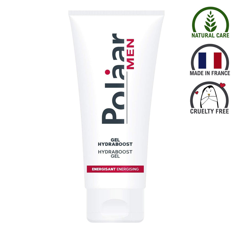 [Australia] - Pol√•ar Men - Energizing Hydraboost Gel with Ginseng and Siberian Olive Tree - 50 ml - Moisturing Face Cream - After shave - Matte finish care - All skin types - Natural Active Ingredient 