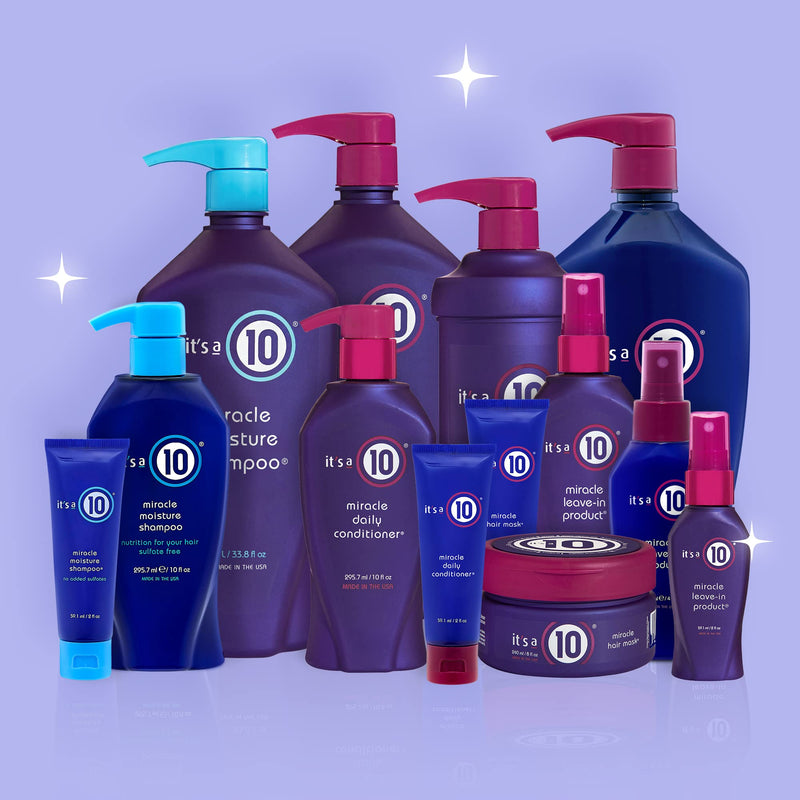 [Australia] - It's A 10 Haircare Miracle Leave-In Conditioner Spray - 10 oz. - 2ct 10 Fl Oz (Pack of 2) 