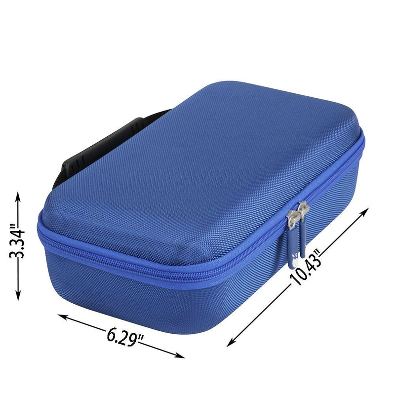 [Australia] - Hard Eva Travel Case for Waterpik WP-560UK / WP-562UK / WP-563UK / Cordless Advanced Water Flosser by Hermitshell (Blue) Blue 
