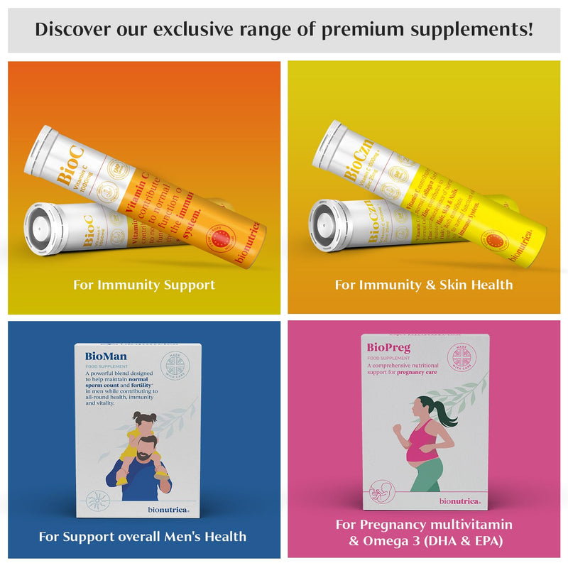 [Australia] - BioJoints- Bone & Joint Support Supplement-Enhance Mobility & Flexibility | Glucosamine & Chondroitin Complex, Hyaluronic Acid, Boswellia,Turmeric Powder, Vitamin D3 
