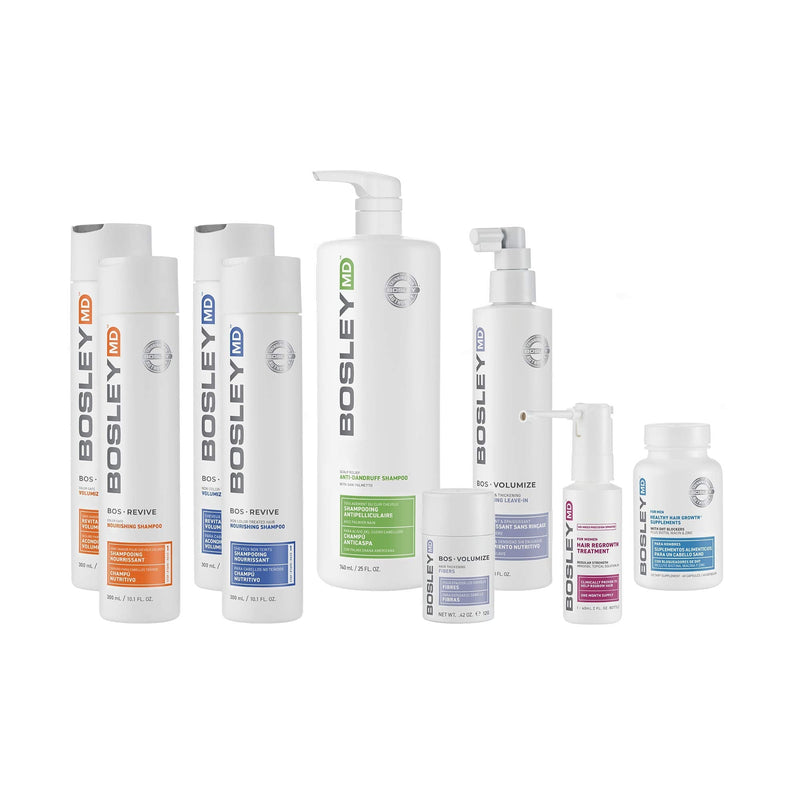 [Australia] - Bosley MD BosRevive Color Safe Volumizing Conditioner for Pre Treated and Coloured Hair 1L 