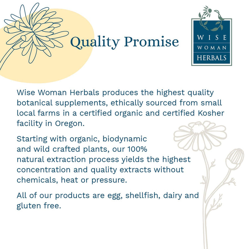 [Australia] - Wise Woman Herbals – Women’s Menocaps – 120 caps - All-Natural Menopause and Puberty Supplement - for Hot Flashes, Mood Swings and Night Sweats During Menopause, Promotes Emotional Balance 
