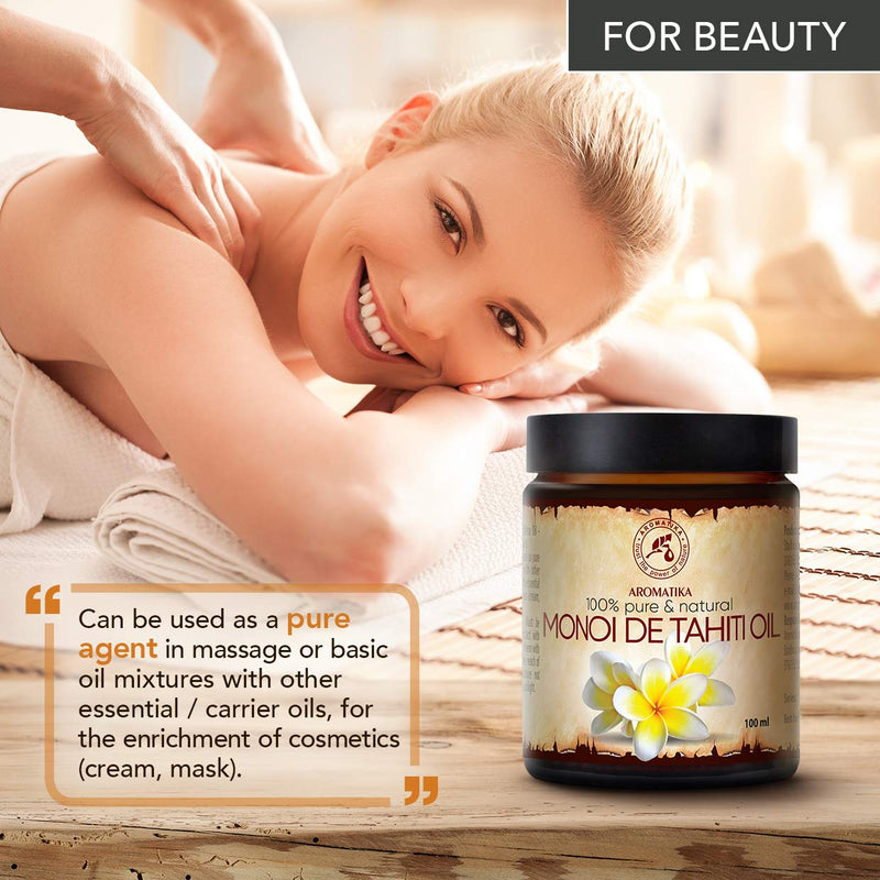 [Australia] - Tahitian Monoi Oil 100ml - France - Cocos Nucifera Oil & Gardenia Tahitensis Flower Extract 