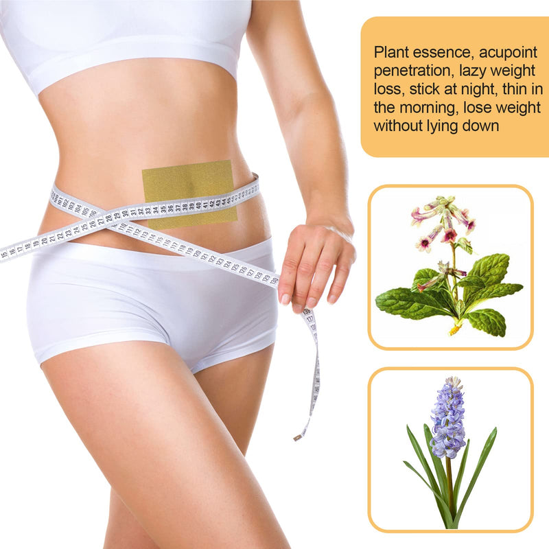 [Australia] - DTWa weight loss patches 10pc Inhibit fat absorption slimming Natural Plant Formula slim patch Suits Sensitive Skin 