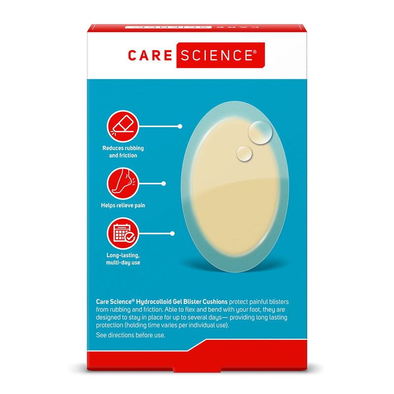 [Australia] - Care Science Hydrocolloid Gel Blister Cushion Bandages, 30 ct | Cushions & Protects Blisters, Long-Lasting 30 Count (Pack of 1) 
