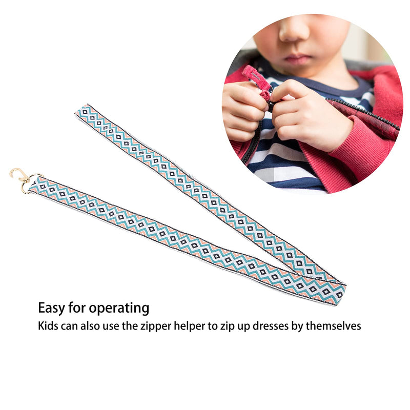 [Australia] - Zipper Helper, Dress Boots Zipper Puller Zip Up Down Assistant Easy Removal with Hook, Zipper Pull Helper, Dressing Aid Assist Device Tool 