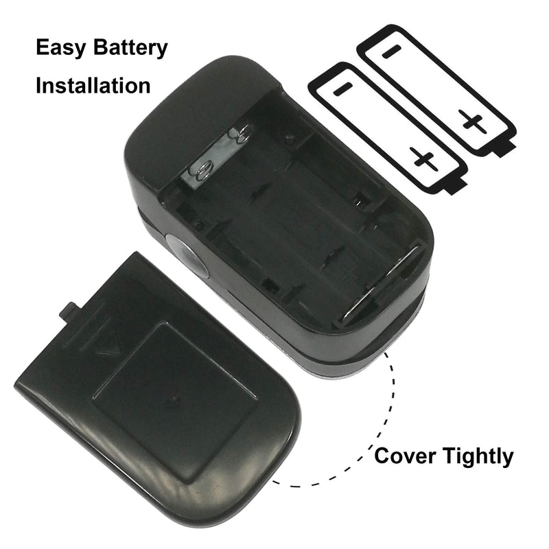 [Australia] - WRINERY Oxygen Saturation Monitor, Pulse Oximeter Fingertip, Oxygen Monitor, O2 Saturation Monitor, OLED Portable Oximetry with Batteries, Lanyard (Royal Black-Silver) 