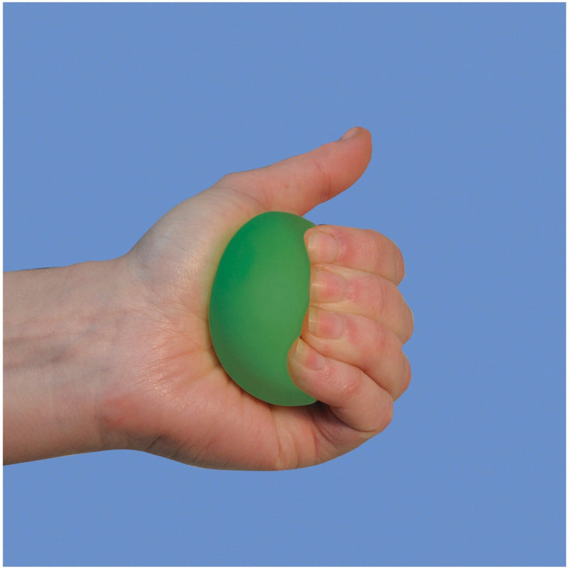 [Australia] - Aidapt Hand Squeeze Ball (Stress Ball), Hand Grip Strengthener balls Finger Therapy Squeeze Training Adults and Children Physical Therapy and Rehab Relaxation, Stress relief Squeezing Green 