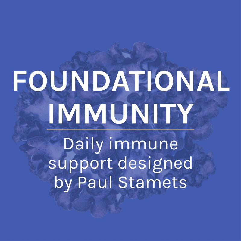 [Australia] - Host Defense, Stamets 7 Mushroom Powder, Daily Immune Support, Mushroom Supplement, 3.5 oz, Plain 