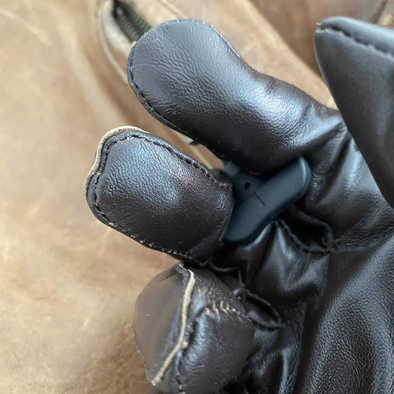 [Australia] - BJA Black Heavy Duty T-Zipper Pull Postive Grip for Arthritis | Hand with Work Gloves | Outdoor Bags Pack of 10 pcs 