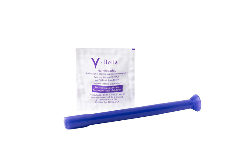 [Australia] - V-Bella Boric Acid + Probiotic Based Vaginal Suppositories- a More Natural Way to Refresh, Balance & Relieve Symptoms of Yeast, Bacterial (BV) & Urogenital infections, Discharge, Itchiness & Odor 