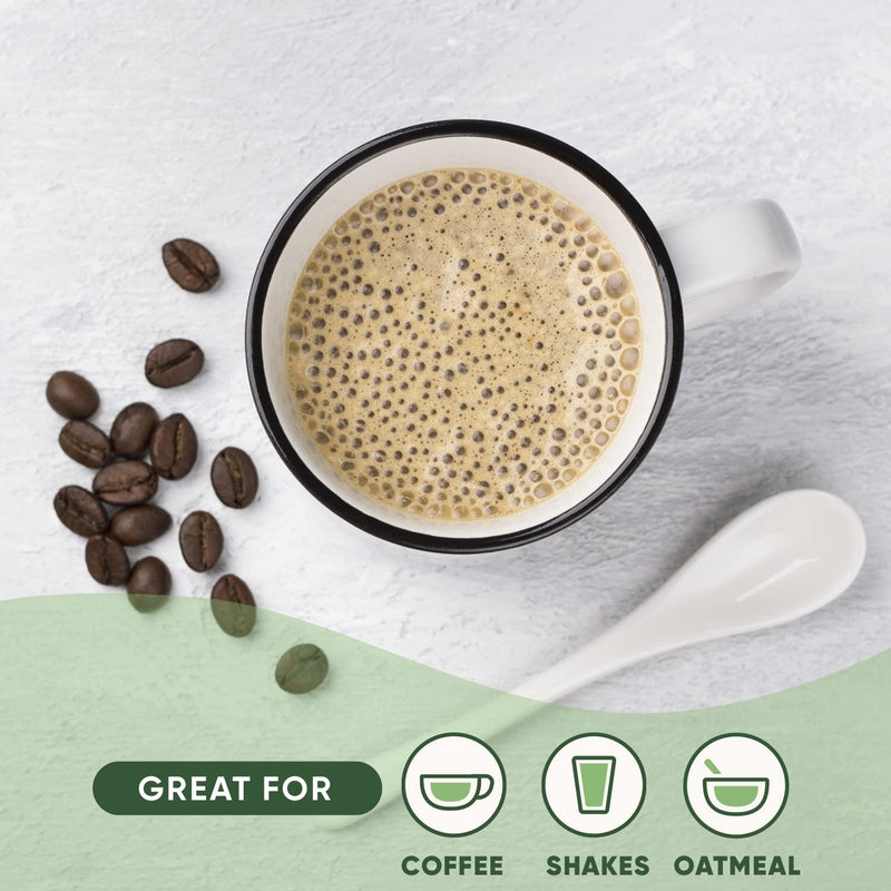 [Australia] - Nutiva Organic MCT Powder with Prebiotic Acacia Fiber, Classic, 10.6 Oz, USDA Organic, Non-GMO, Non-BPA, Vegan, Gluten-Free, Keto & Paleo, Instant Beverage or Boost to Coffee & Smoothies Unflavored 10.6 Ounce (Pack of 1) 