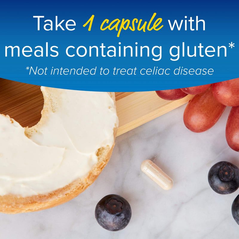 [Australia] - Enzymedica GlutenEase, Food Intolerance Digestive Aid, Defense Against Hidden Gluten Meals, 120 Capsules (FFP) 120 Count (Pack of 1) 