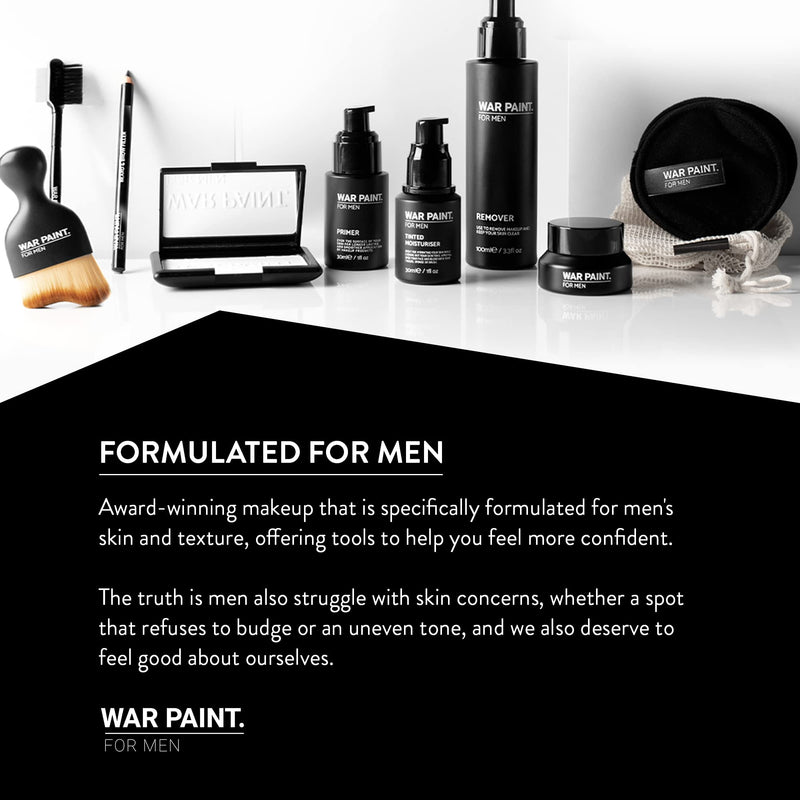 [Australia] - War Paint Men's Concealer - 5 Shades Available - Tan, Fair, Light, Medium and Dark (Dark) 